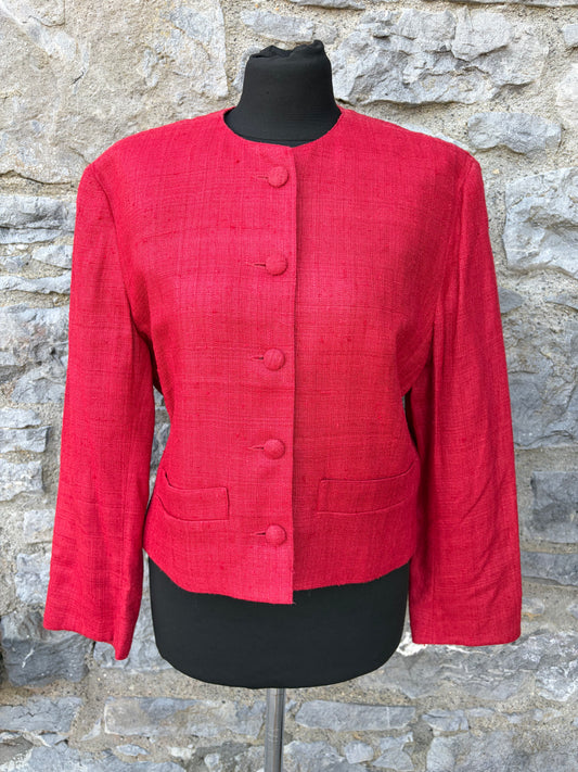 90s red jacket uk 10-12