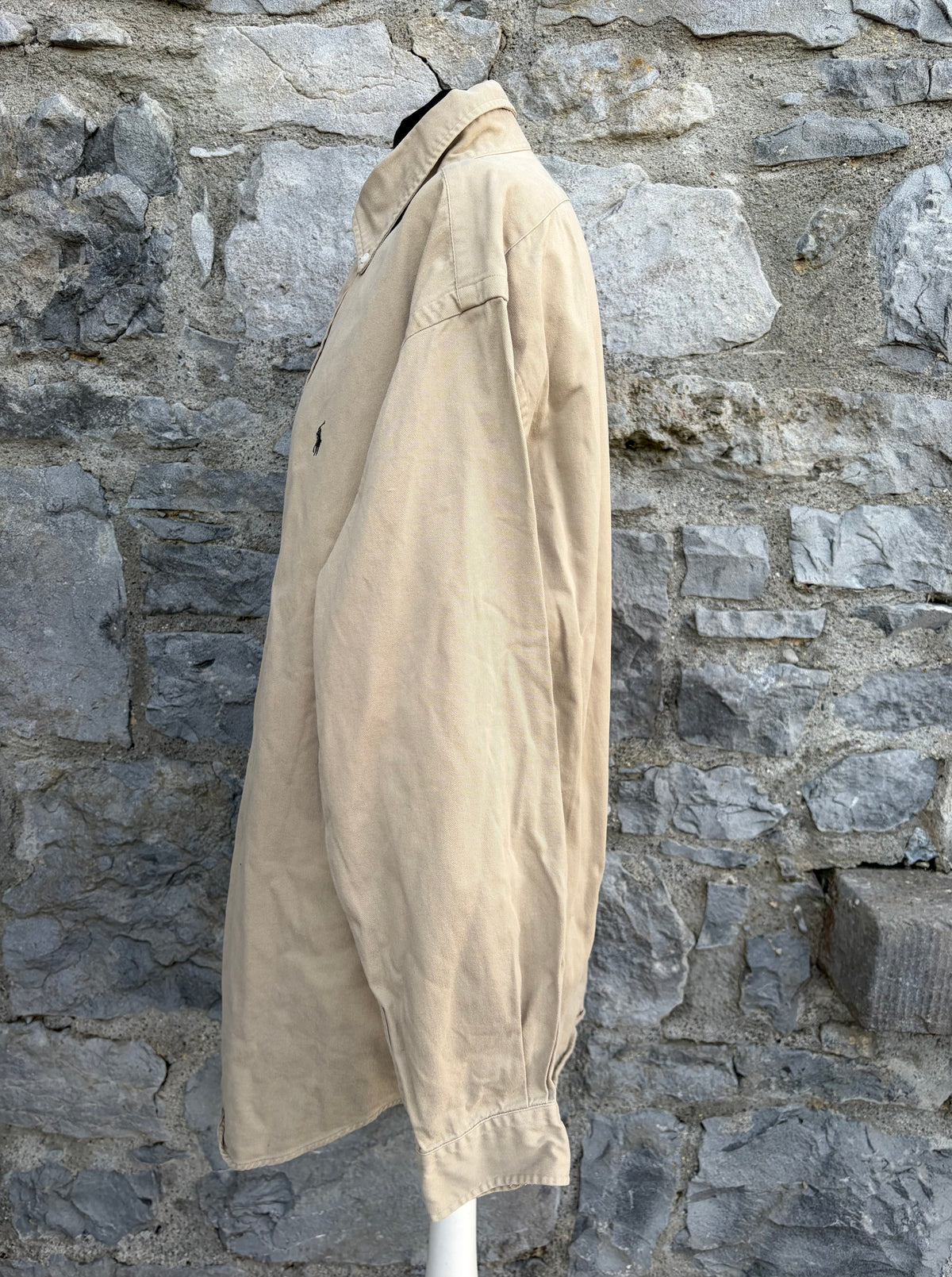 RL beige shirt Large