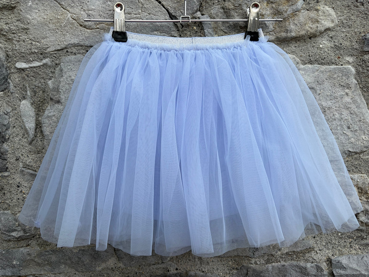 Icy blue tulle skirt  4-5y (104-110cm)