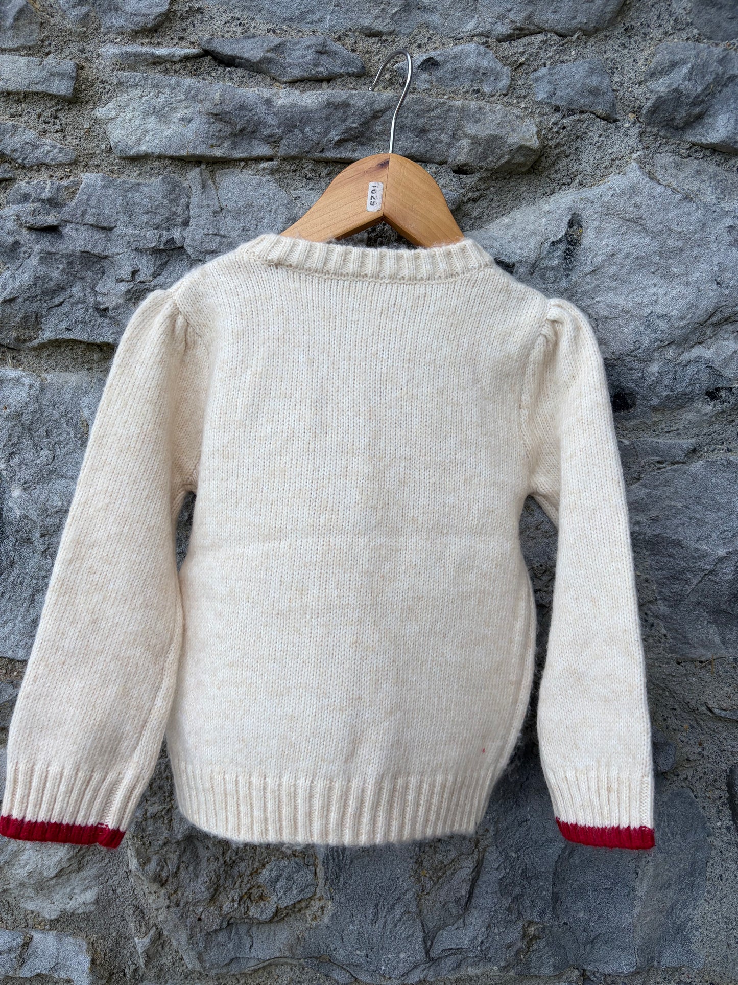 Ecru embroidered cardigan  3-4y (98-104cm)