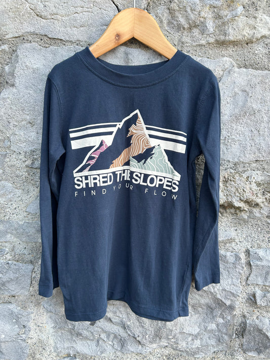 Slopes petrol top  4-5y (104-110cm)