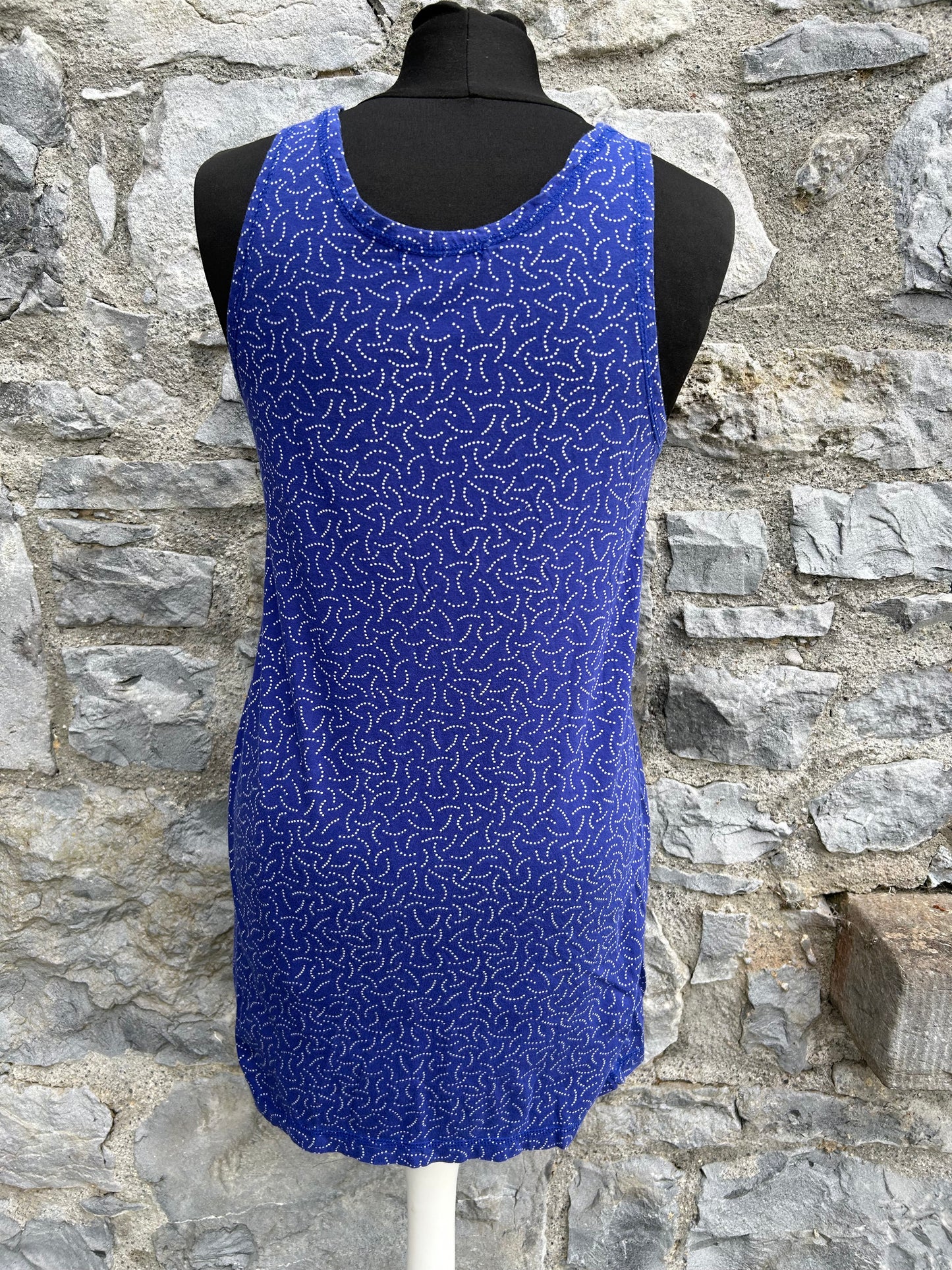 Navy spotty tunic uk 6-8