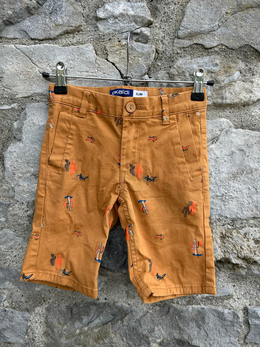 Desert brown shorts  5-6y (110-116cm)