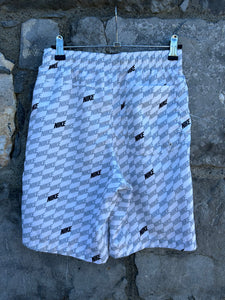 White logo shorts  12-13y (152-158cm)