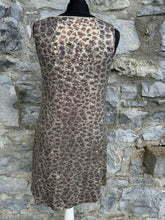 Load image into Gallery viewer, Sequin leopard print dress uk 8-10
