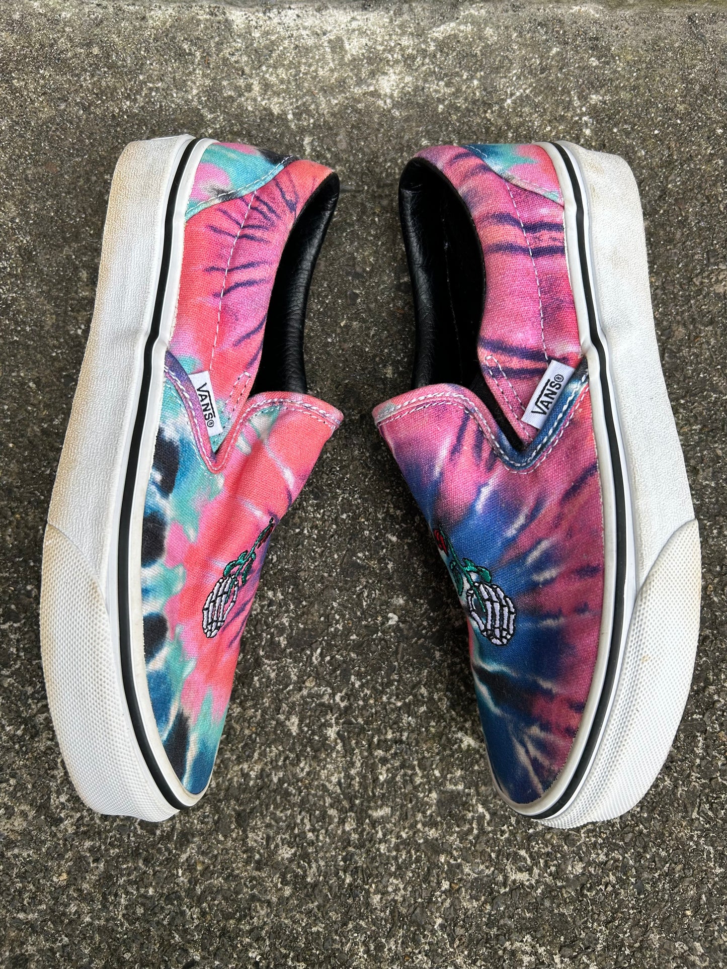 Tie dye trainers uk 2.5 (eu 35)