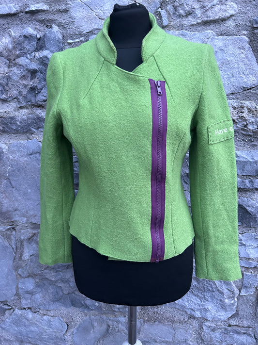 Green woolly jacket uk 8-10