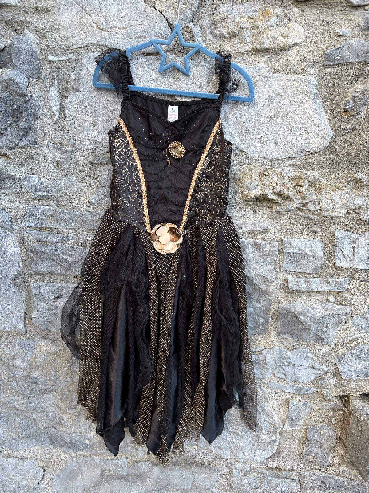 Black queen 5-6y (110-116cm)