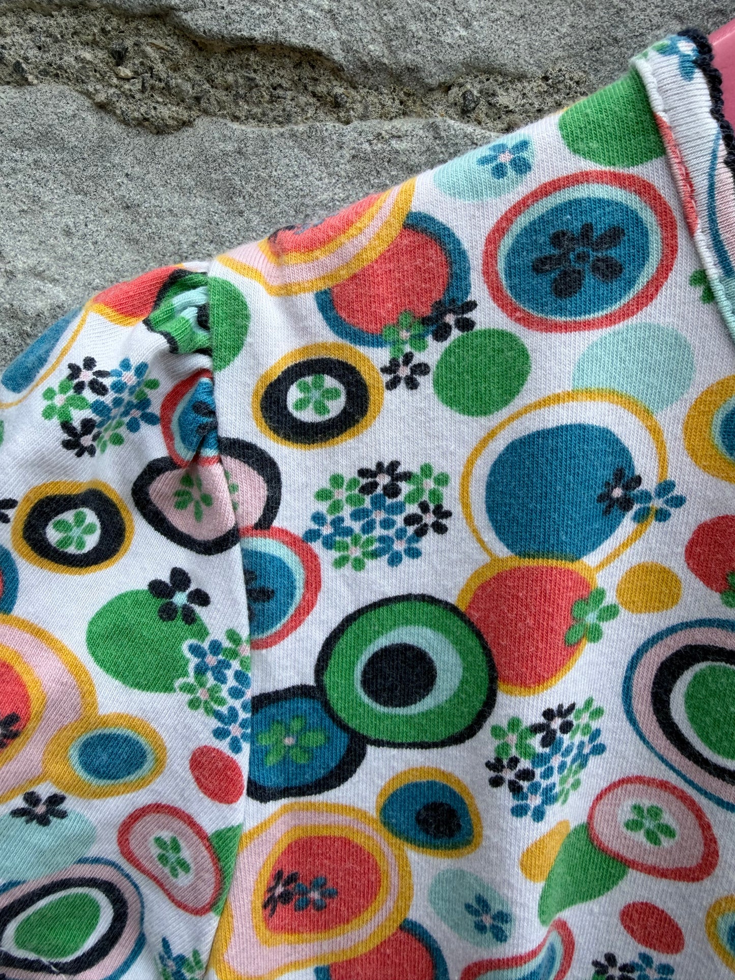 Colourful big dots dress  4-5y (104-110cm)