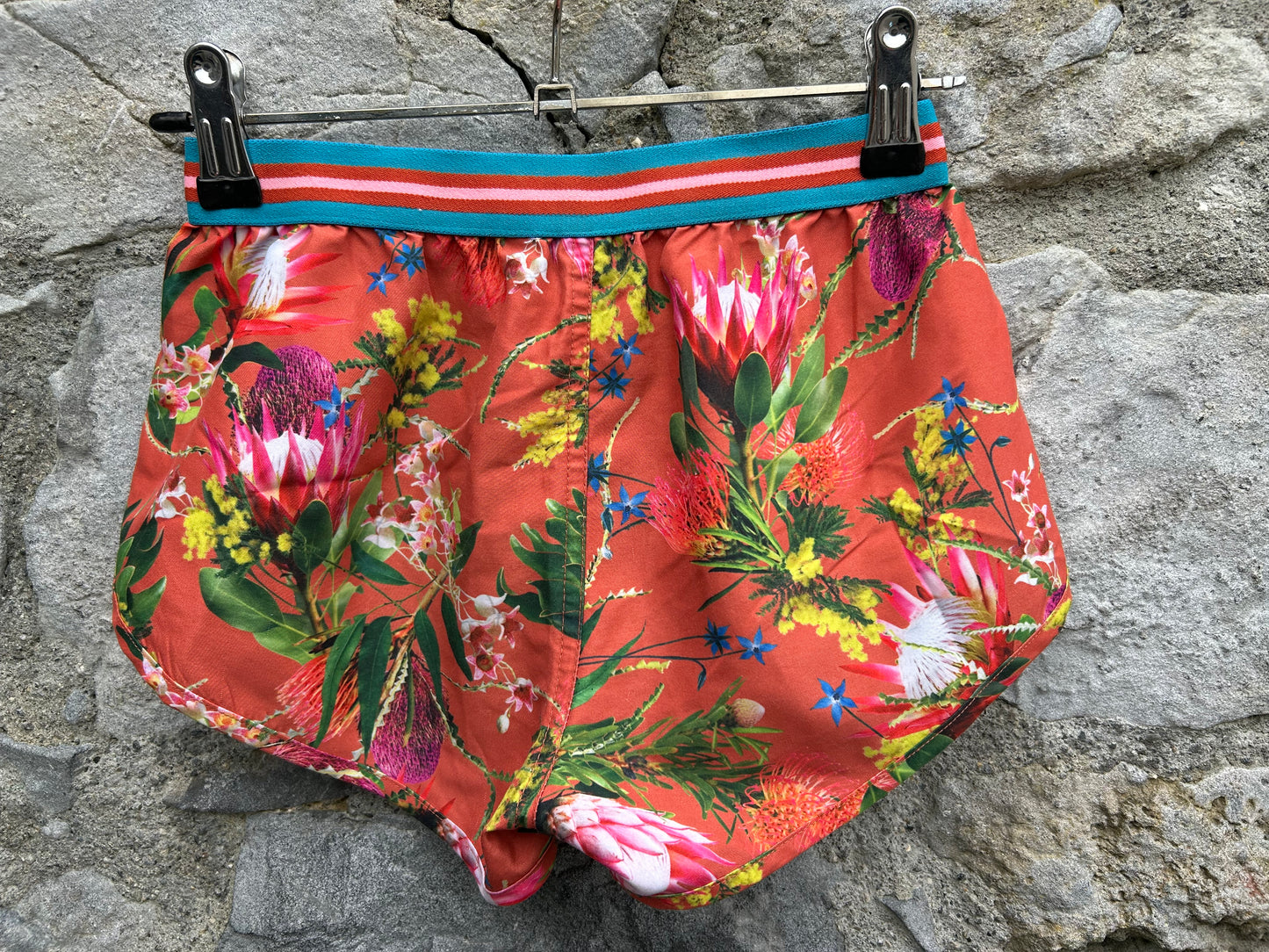 Rusty floral swim shorts  9-10y (134-140cm)