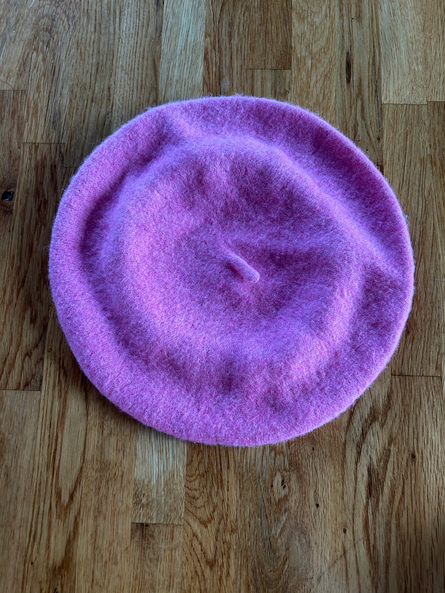 Pink beret