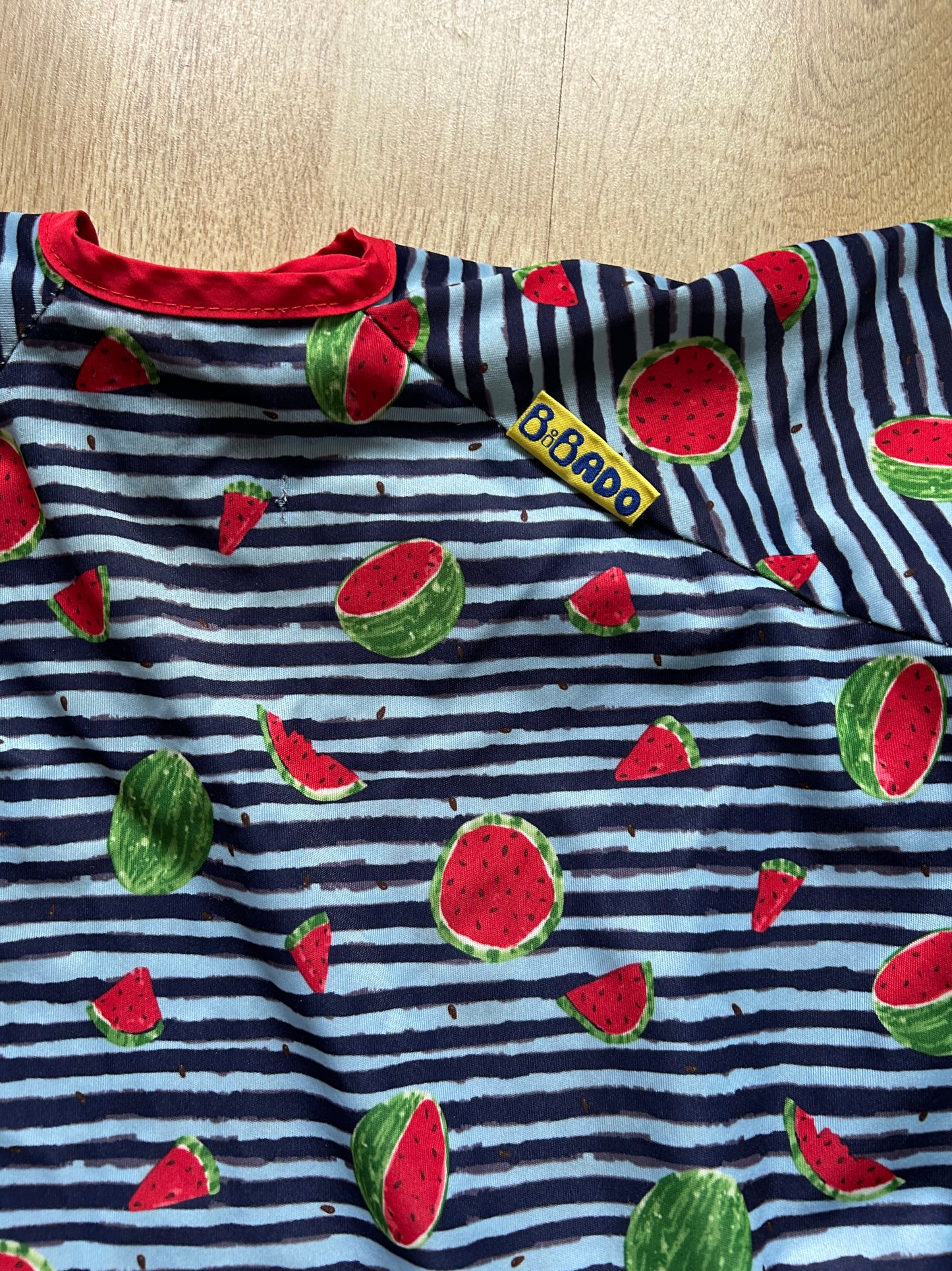 Watermelon Long-Sleeve Coveralls bib  6-36m (68-98cm)
