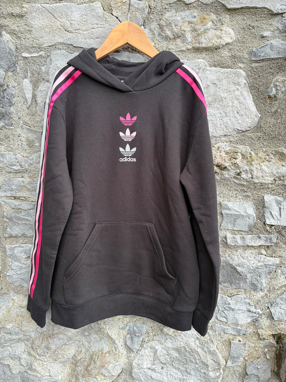 Girls' Tri Glitter Overhead Hoodie 12-13y (152-158cm)