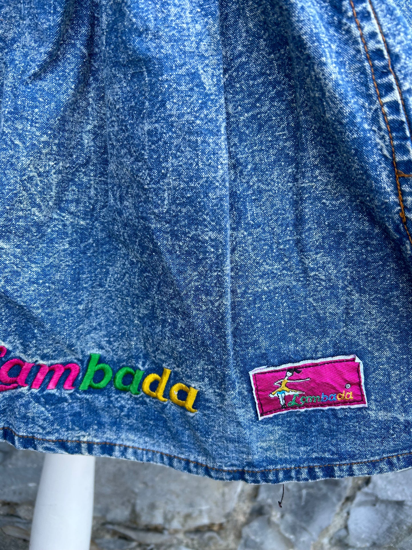 80s lambada skirt uk 6-8