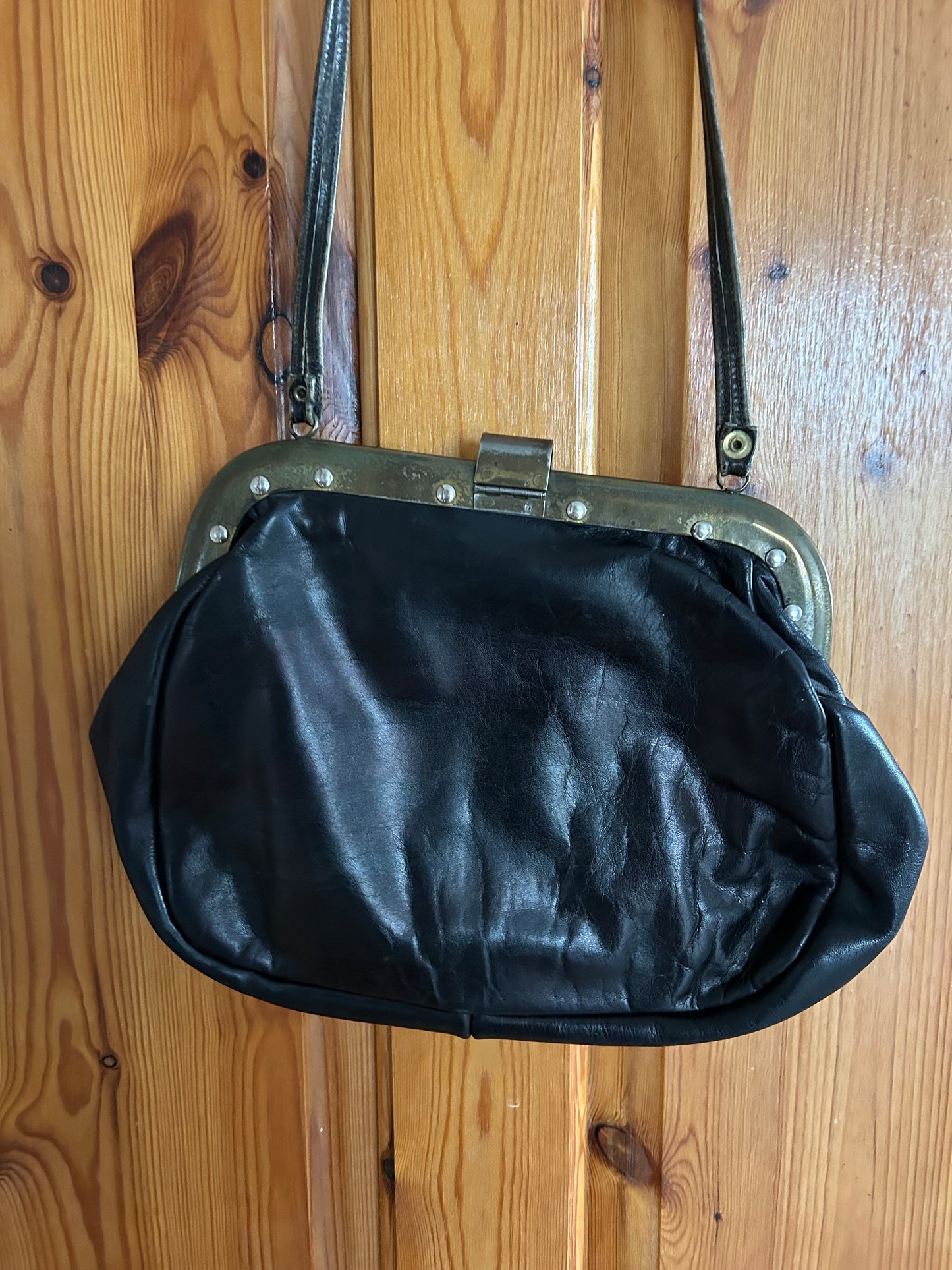Black purse bag
