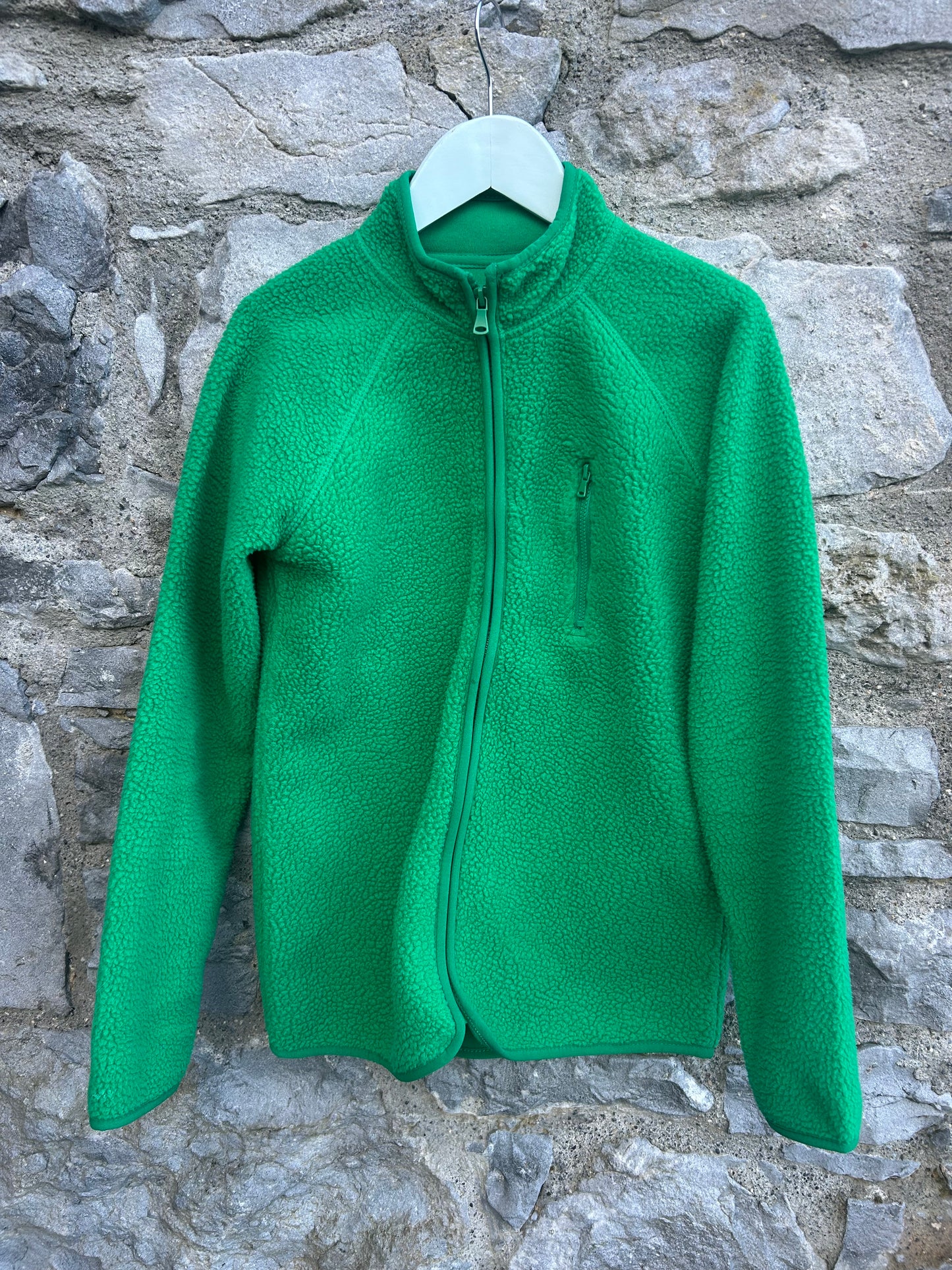 Green fleece  11-12y (146-152cm)