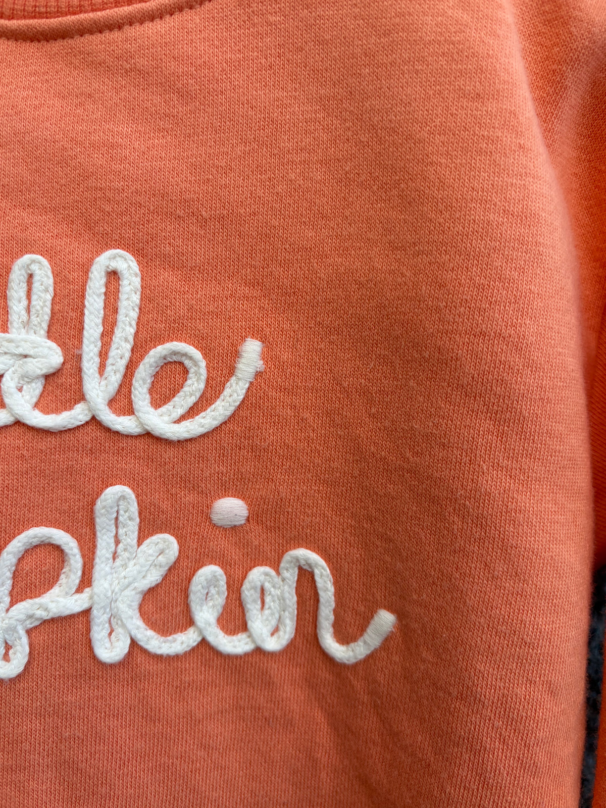 Little pumpkin sweatshirt  6-9m (68-74cm)