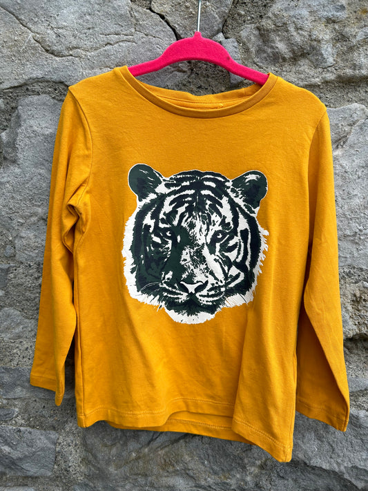 Tiger yellow top 2-3y (92-98cm)