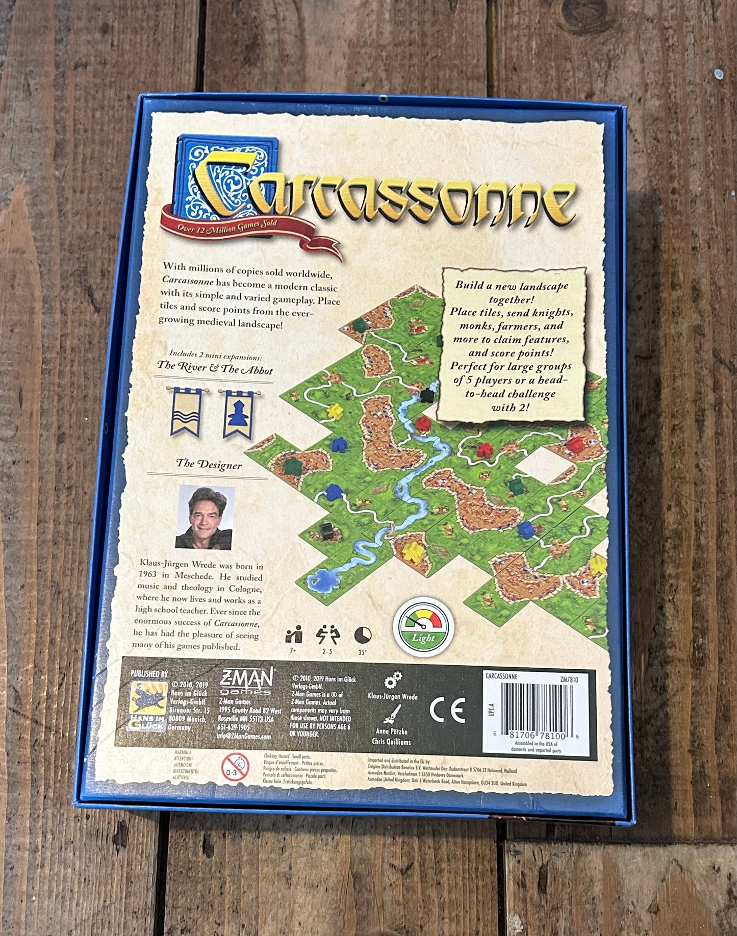 Carcassonne board game