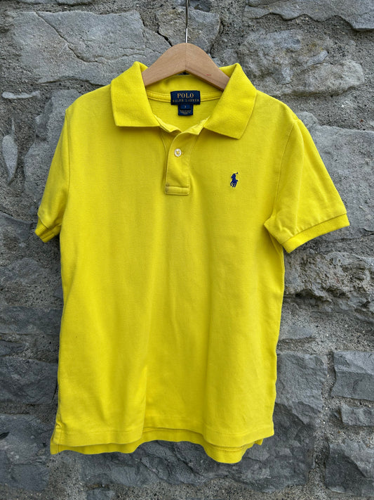 RL yellow polo top 7y (122cm)