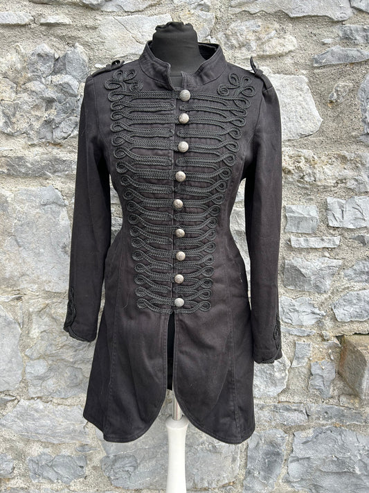 Black military coat uk 10