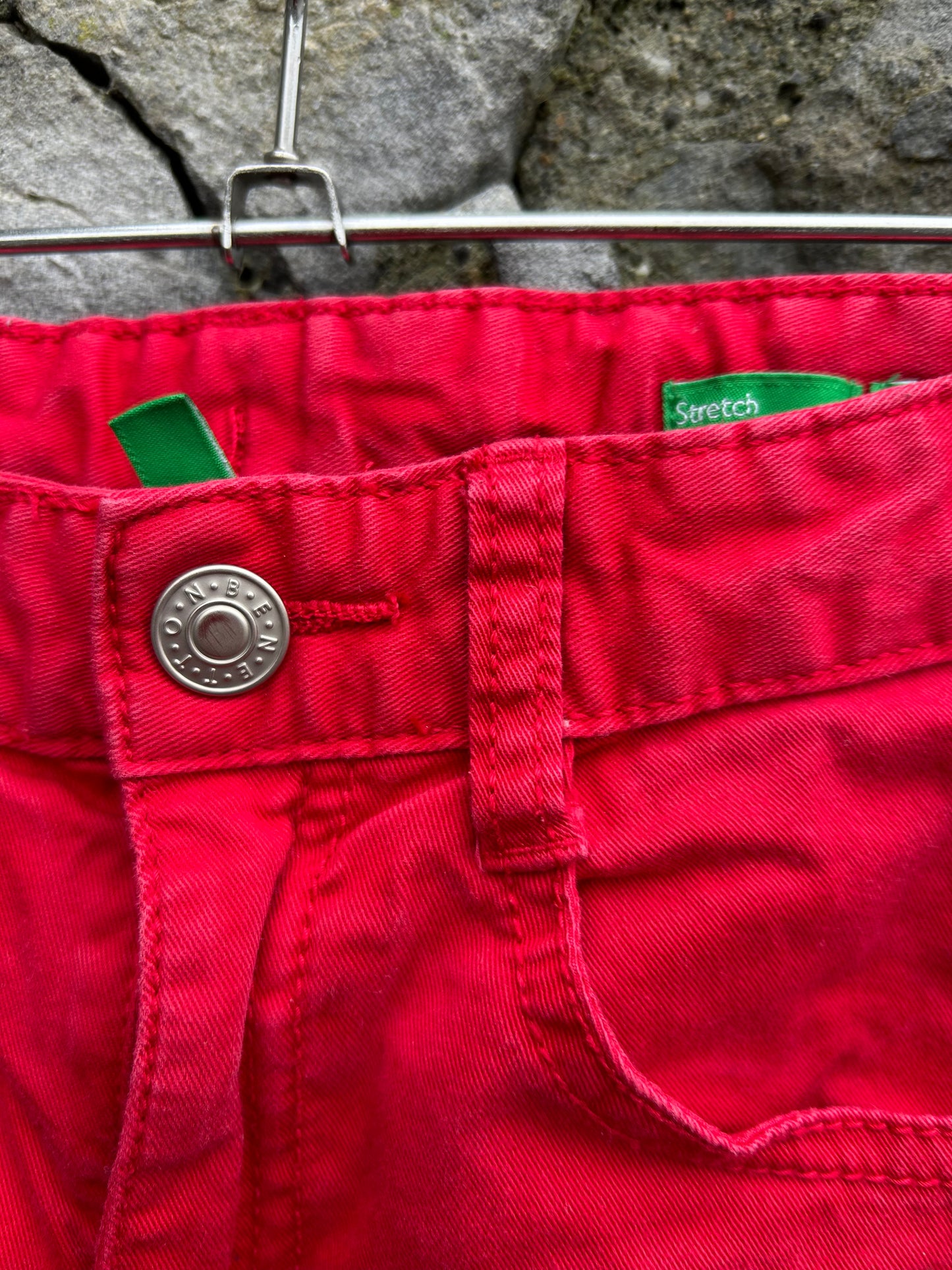 Red skinny jeans  6-7y (116-122cm)