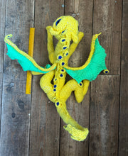 Load image into Gallery viewer, Knitted Dragon
