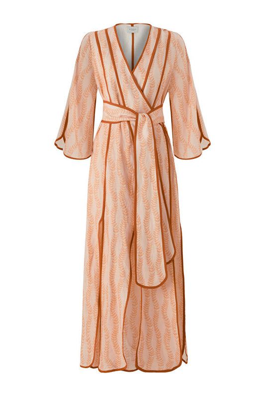 Peach caftan uk 10