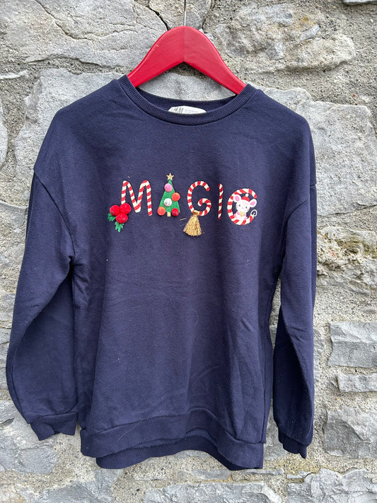 Magic navy sweatshirt 9-10y (134-140cm)
