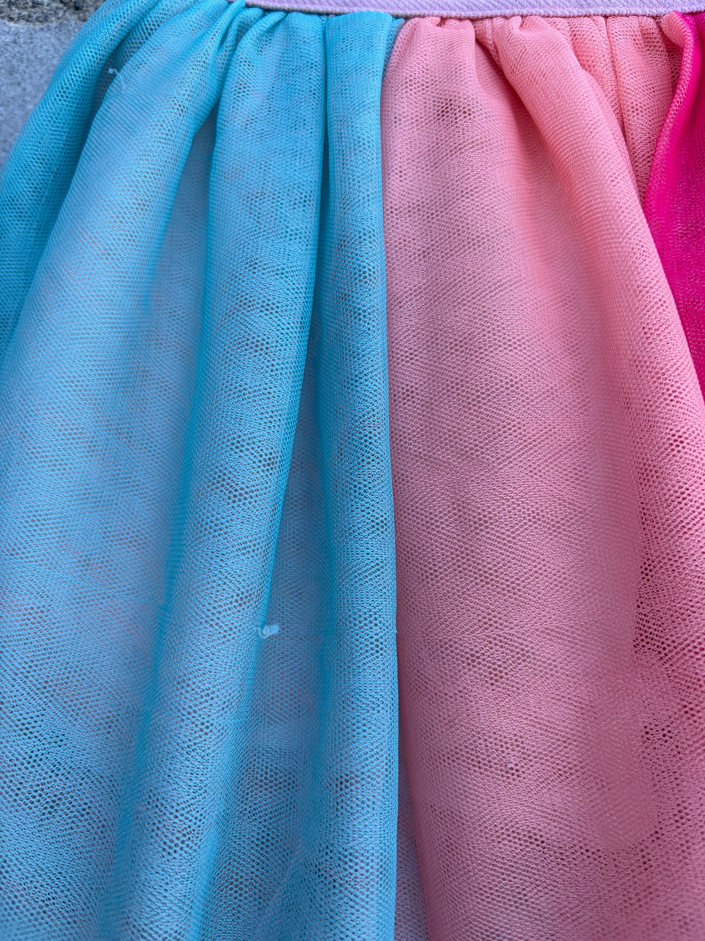 Colourful tulle skirt  2-3y (92-98cm)