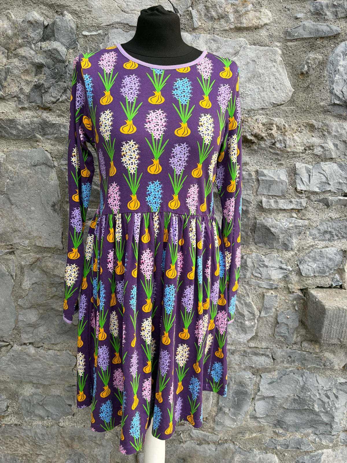 Dark purple hyacinth dress uk 10