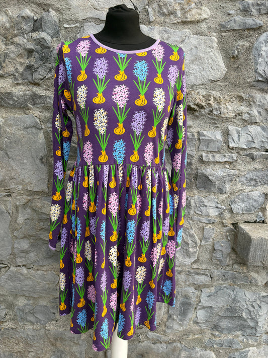 Dark purple hyacinth dress uk 10