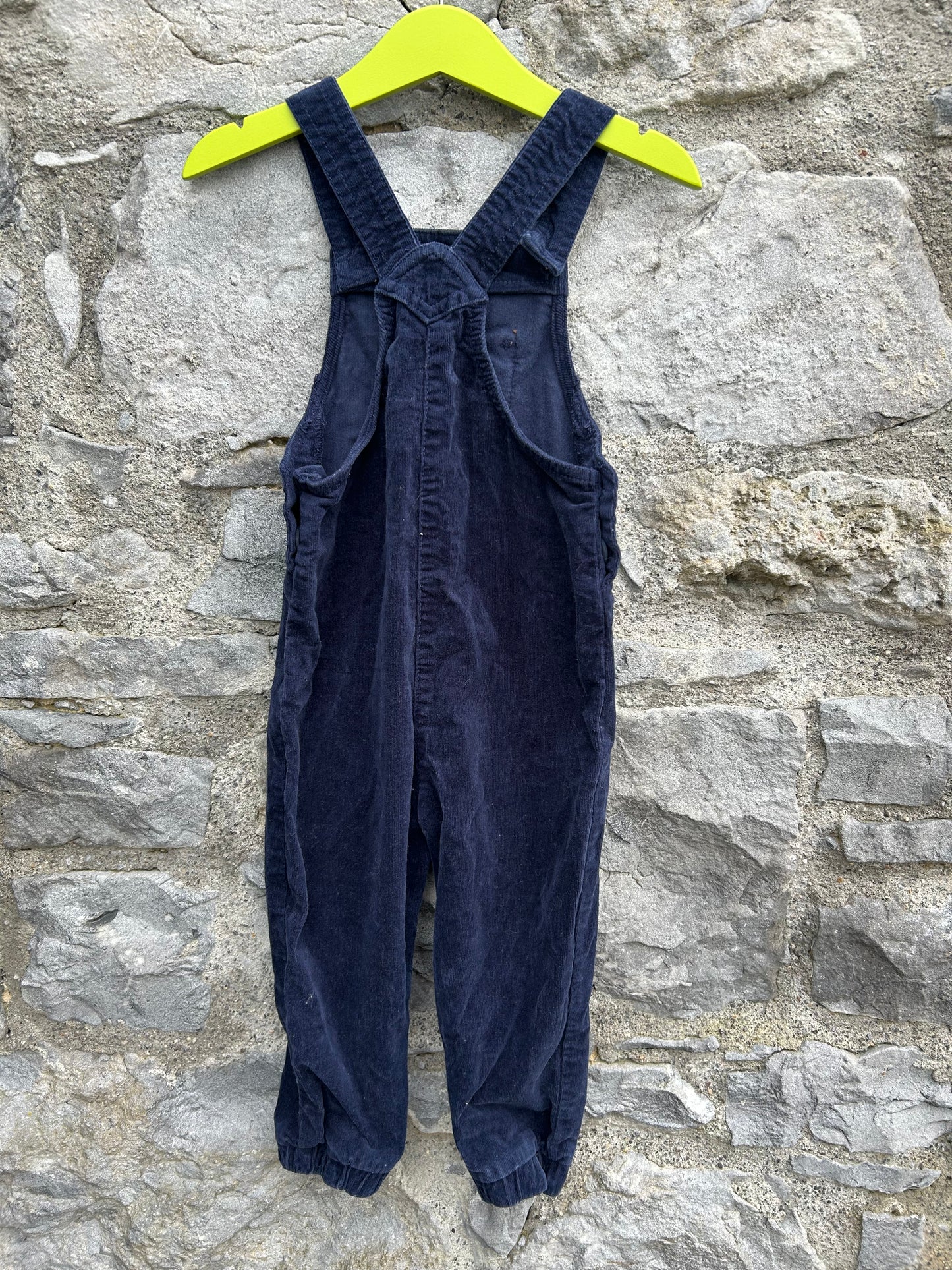 Reindeer navy dungarees 2-3y (92-98cm)