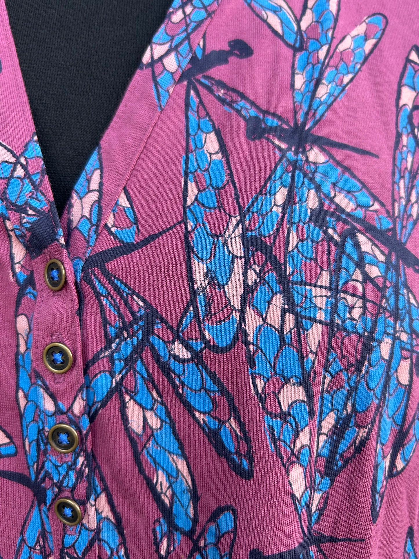Purple Dragonfly tunic  uk 12-14