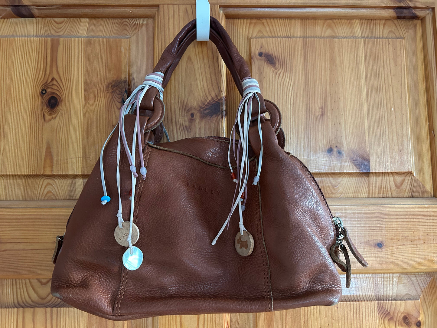 Radley brown&tassel brown bag