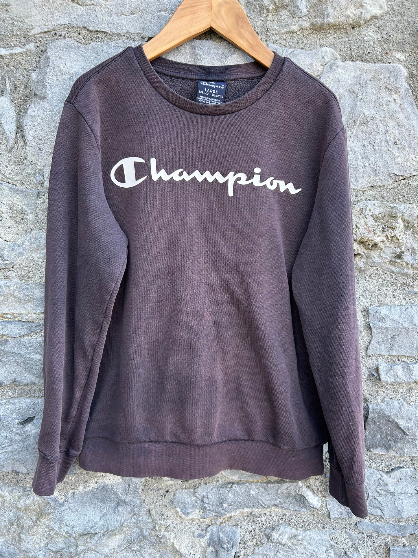 Dark brown sweatshirt  11-12y (146-152cm)