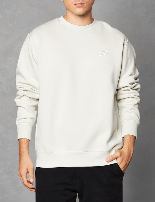 Cream crew sweatshirt Medium