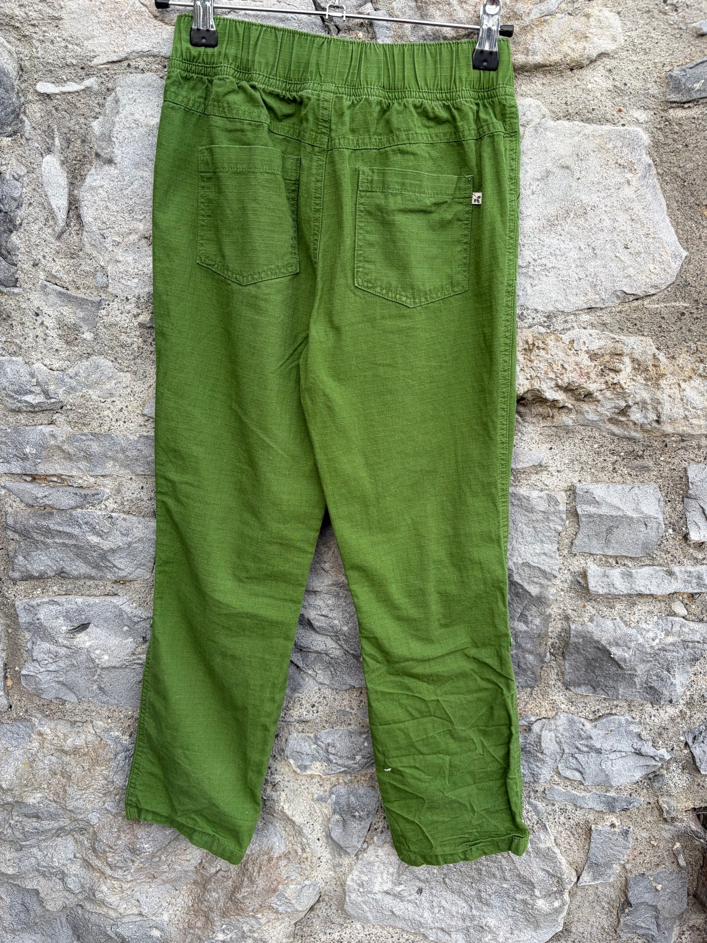 Green Rip-Stop Outdoor Trousers  8-9y (128-134cm)