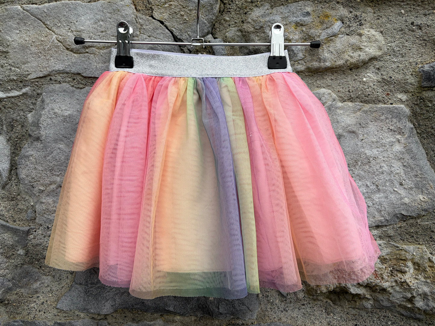 Rainbow tulle skirt  3-4y (98-104cm)