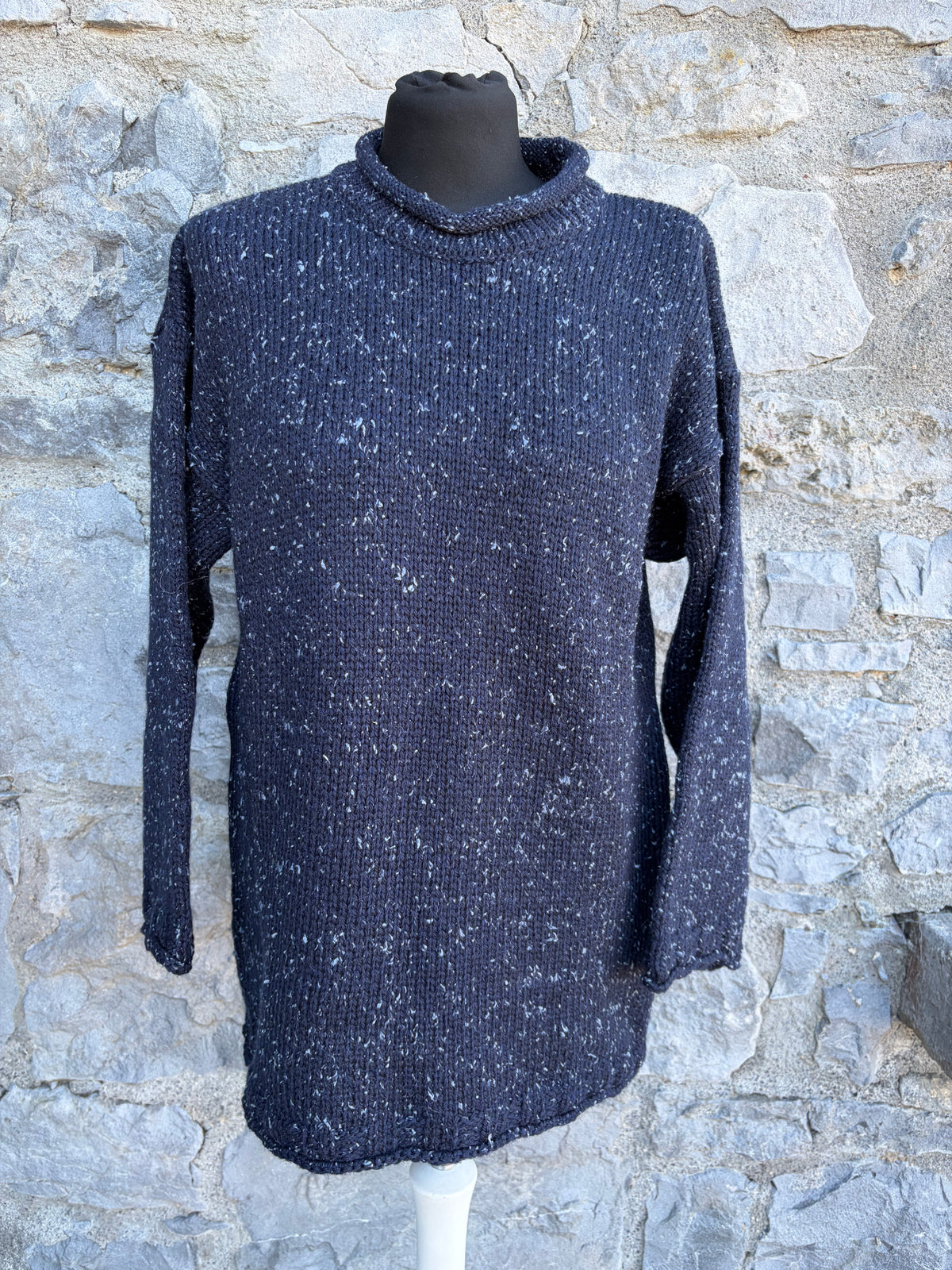 Melange charcoal jumper uk 12-14