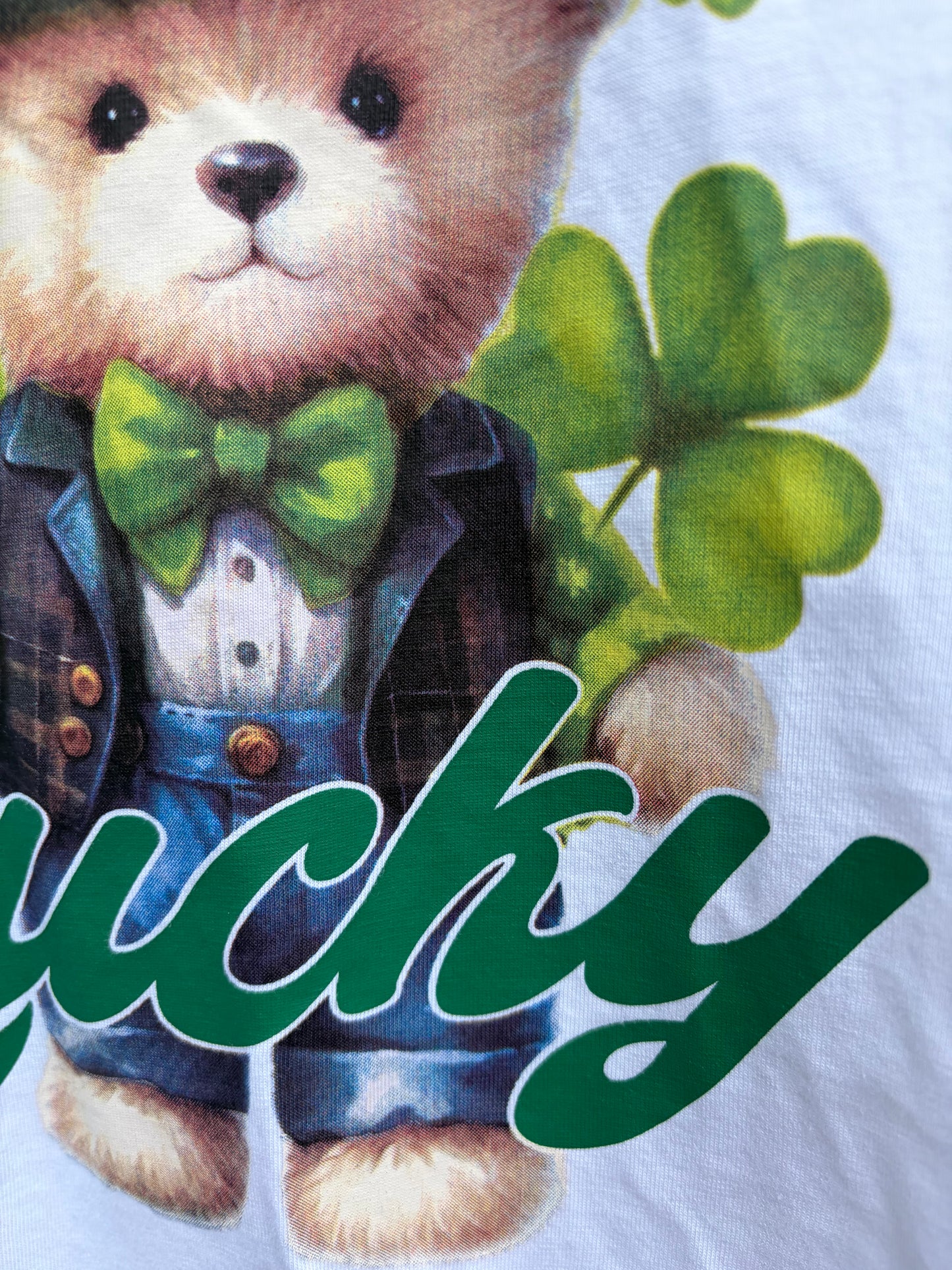 Lucky bear T-shirt  3-4y (98-104cm)