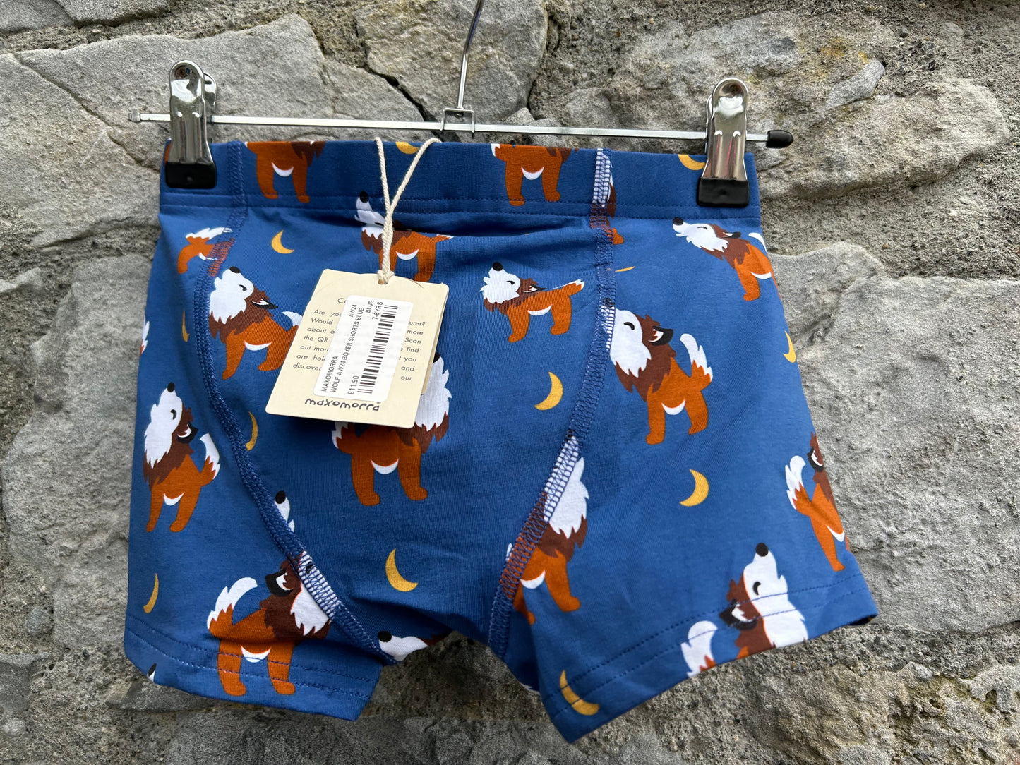 Howling wolves boxers  5-6y (110-116cm)