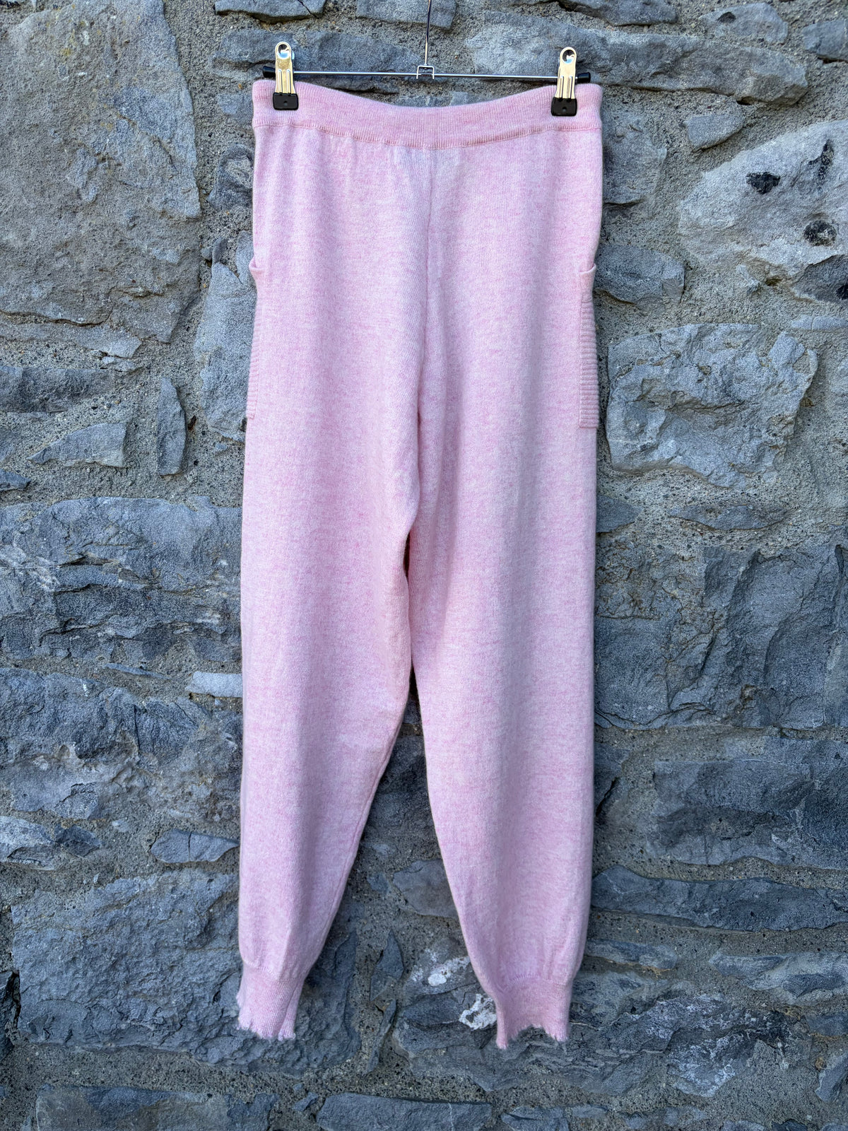 Pink cashmere pants uk 8