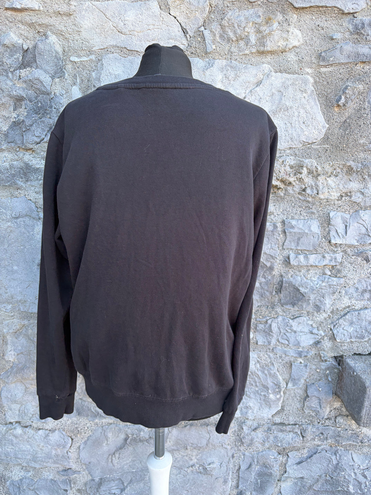 Sequin pumpkin black sweatshirt uk 14-16
