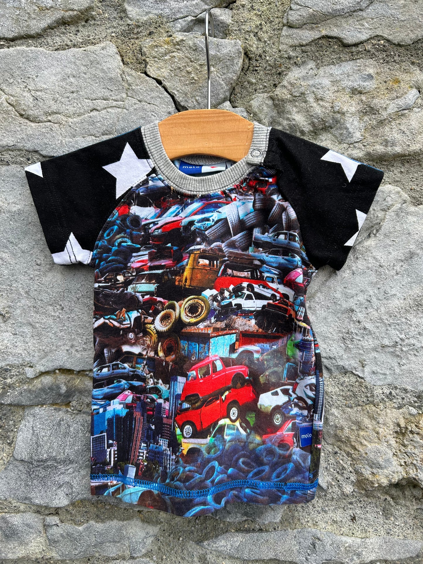 Cars&tyres t-shirt  3-6m (62-68cm)