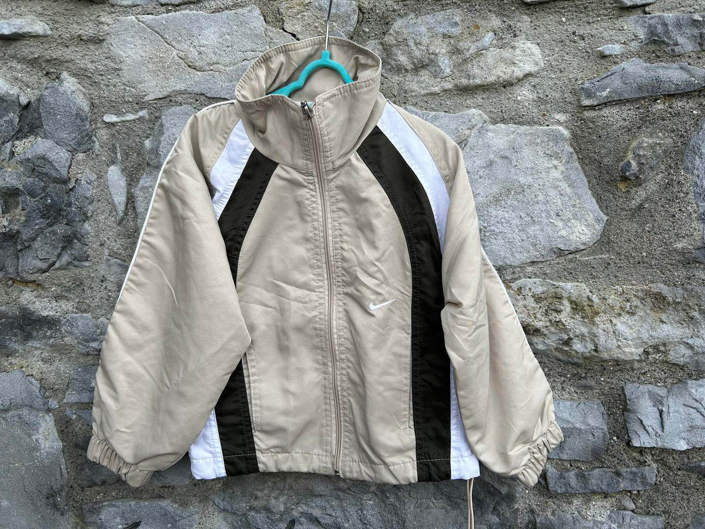 90s beige sport jacket   4-5y (104-110cm)