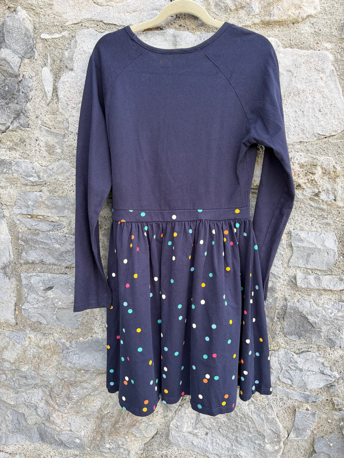 Sequin unicorn navy dress 9-10y (134-140cm)