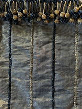 Load image into Gallery viewer, Black&amp;gold beaded bag
