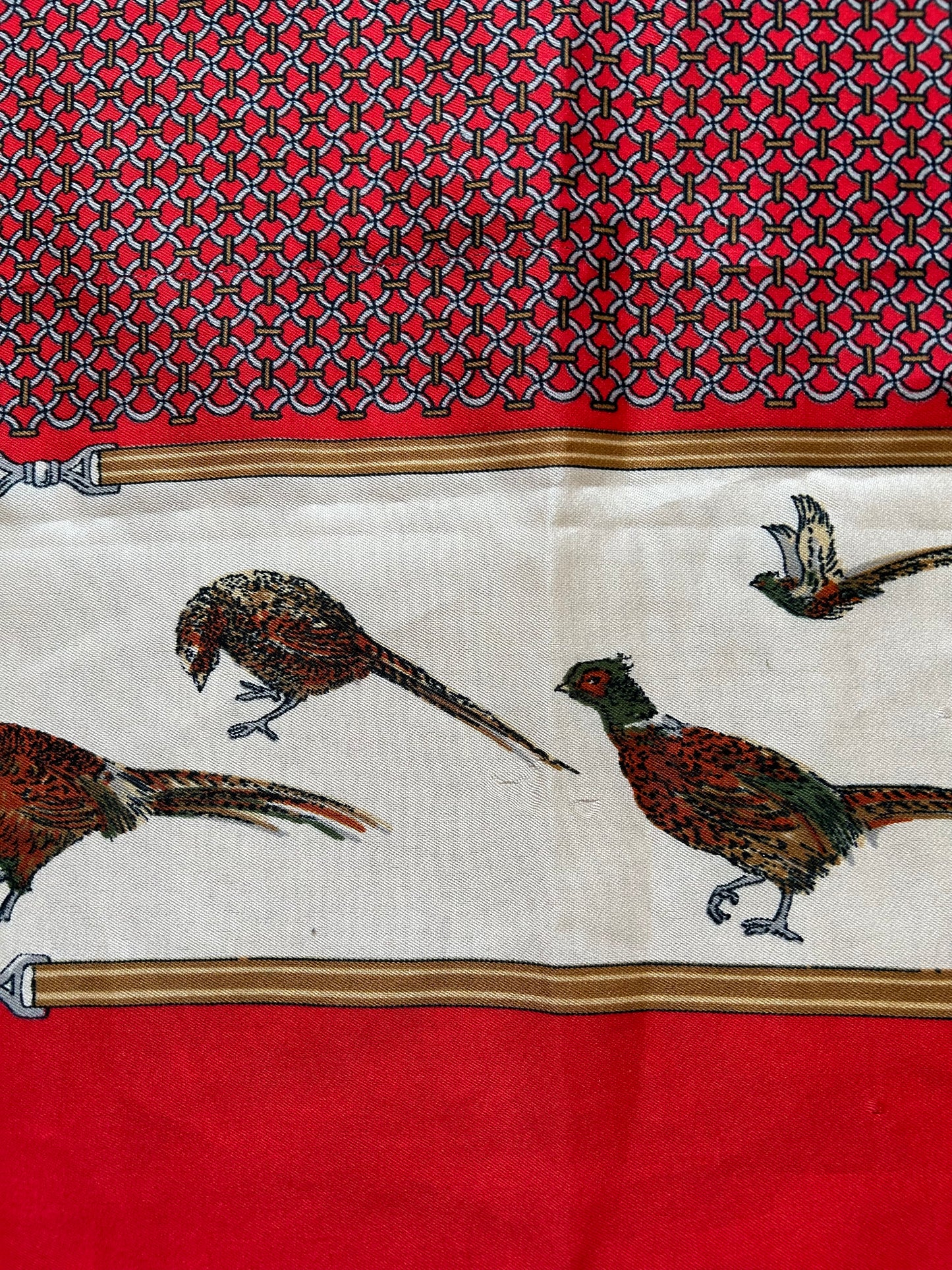 Pheasants scarf