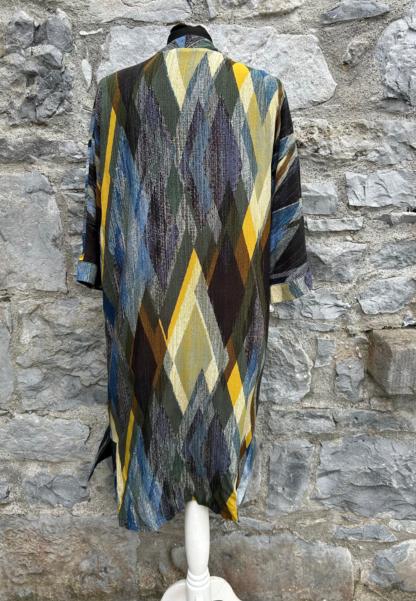 Geometric long kimono uk 10-12